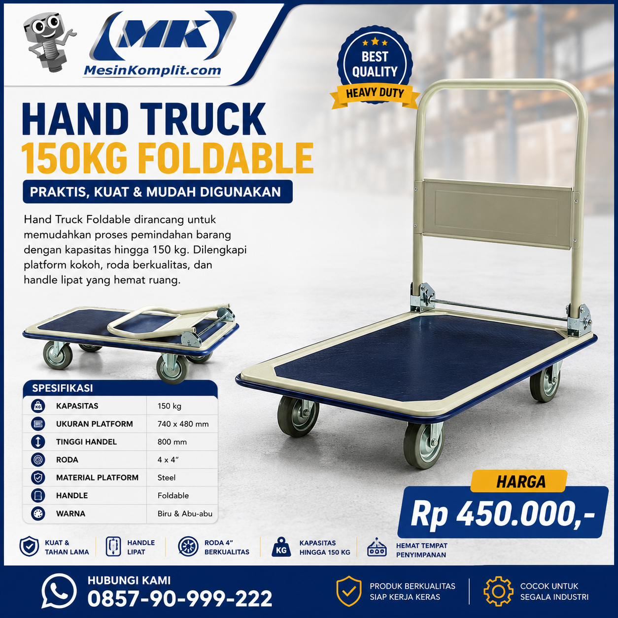 Hand Truck Lipat 150...